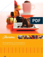 Strengthening Our Foundations: Thorntons PLC Annual Report and Accounts 2010