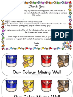 Free Colour Mixing Posters