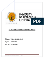 Summer Internship Report: Name