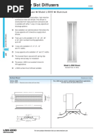 Titus TMSA & TMSA-AA Diffusers Guide | PDF | Duct (Flow) | Ceiling