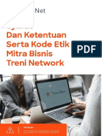 Syarat Dan Ketentuan Serta Kode Etik Mitra Bisnis Treni Network