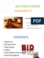 Online Auction System: Presentation 2