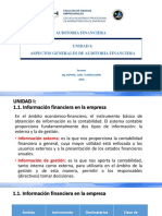 ASPECTOS GENERALES DE AUDITORIA FINANCIERA