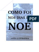 Como Foi Nos Dias de Noe