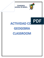 Actividad Con Geogebra Classroom Portada