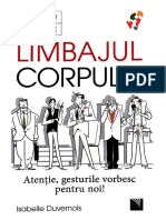 Limbajul Corpului - Atenție, Gesturile Vorbesc Pentru Noi! - Isabelle Duvernois