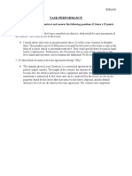 Task Performance: Instruction: Analyze The Contract and Answer The Following Questions (2 Items X 15 Points Each)