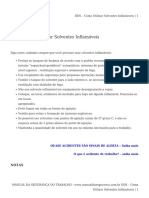 DDS 8211 Como Utilizar Solventes Inflamaveis