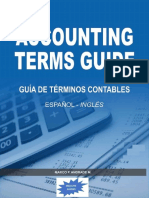 ACCOUNTING TERMS GUIDE  Guía de Términos Contables
