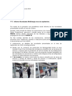 Informe de Operacion Mes Octubre 2020 Seguridad PENTA