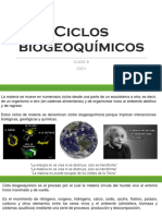 Criscato - Clase 9 - Ciclos Biogeoquimicos