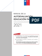 Manual Autoevaluacion Ed. Parvularia en Escuelas