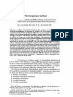 The Permanganate Method: Potassium