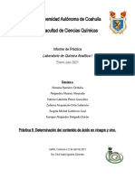 Práctica 6: Determinación Del Contenido de Ácido en Vinagre y Vino.