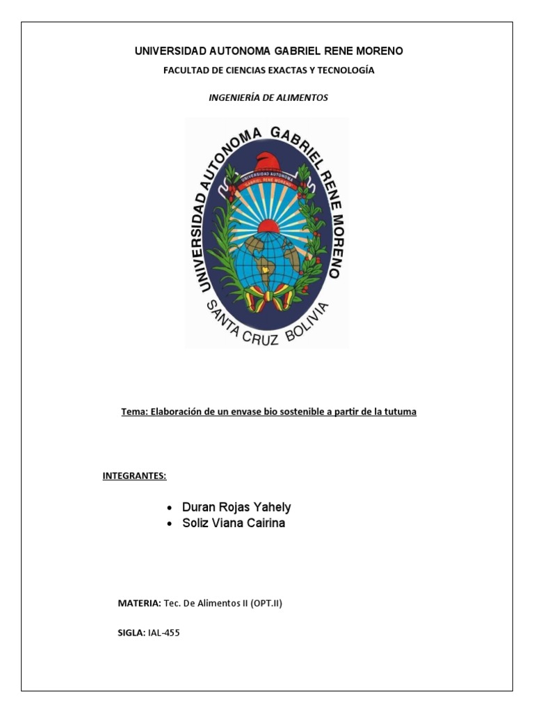 TUTUMA PDF Comida y bebida