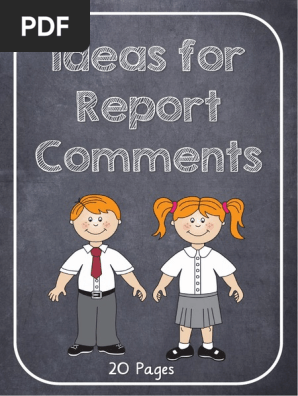 Report Card Comments