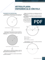 Geometria Plana: Circunferência e Círculo