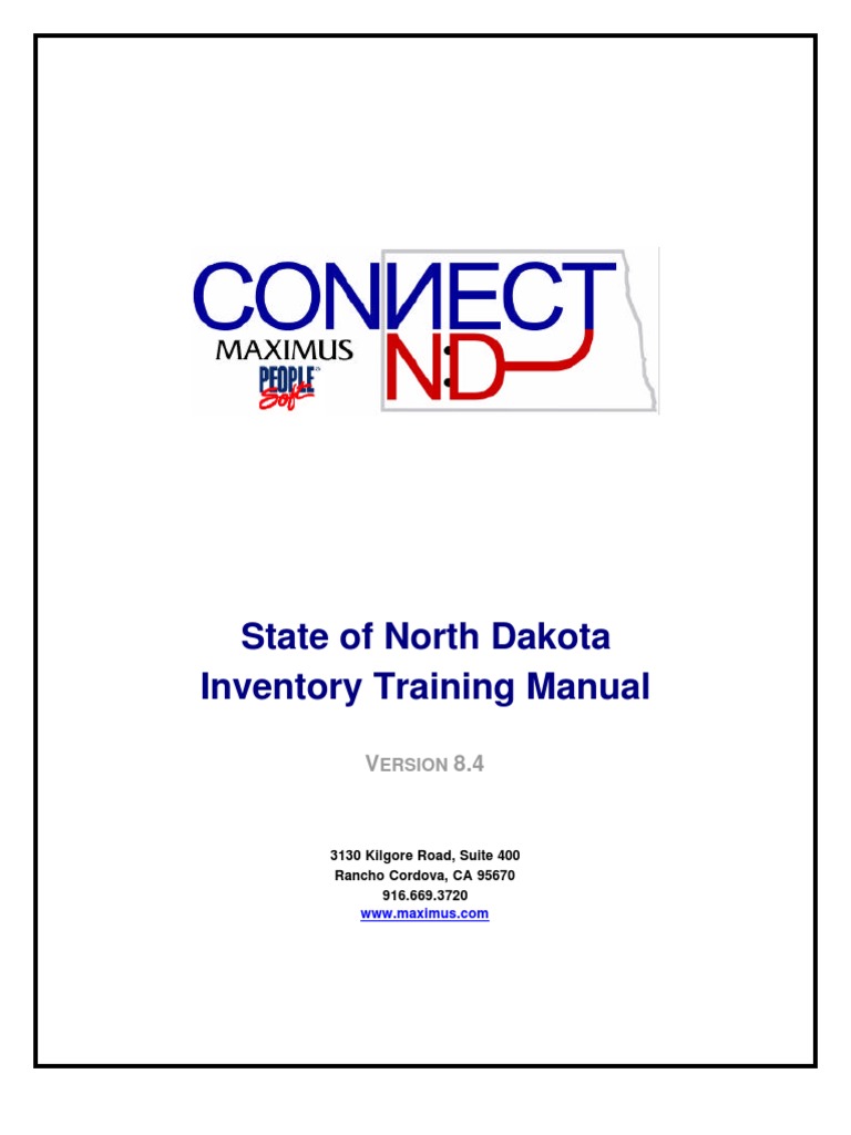 Inventorymanual | PDF | Inventory | Warehouse