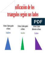 Clasificación de Los Triángulos Según Sus Lados