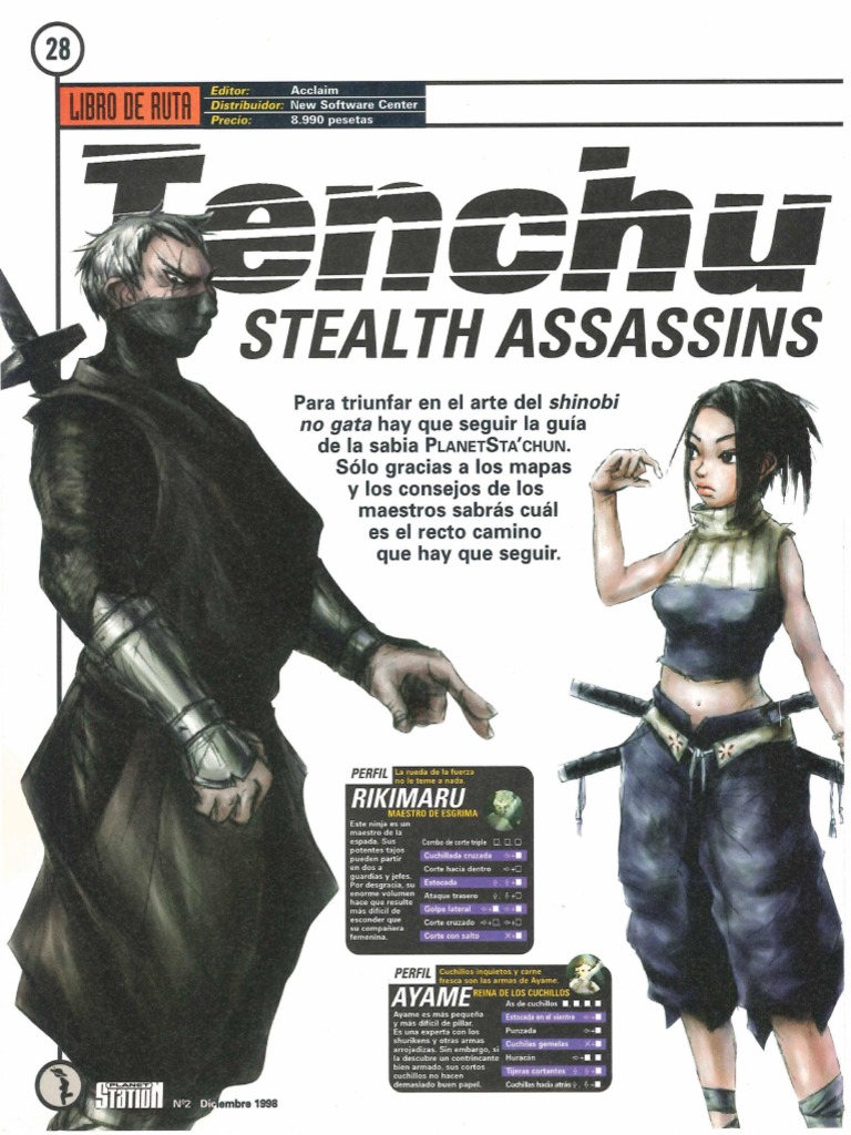 Tenchu Stealth Assassins | PDF