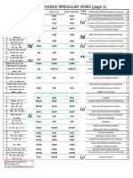 1 Prepa 1, Prepa 2 y Lección 1 - Irregular Verbs (Ultimate) 19 PDF