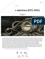 Control del obturador electrónico (ETC) y su aprendizaje