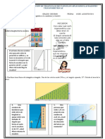 Actividad Sobre Resolucion de Triangulos Ractangulos 10°