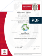 Certificate of Approval: IATF 16949 - First Edition