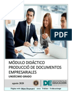 Producción de Documentos Empresariales