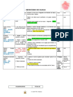 PLAN DE TRABAJO MINISTERIO DAMAS