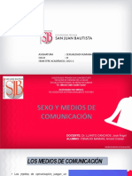 Sexo y Medios de Comunicación