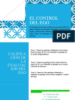 Control del ego: auto-evaluación para medir la independencia, libertad y dominio del ego