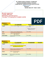 Grade 6 Weekly Plan For Week 10