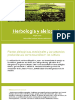 Herbología y Alelopatía