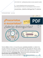 Células Eucariotas y Procariotas_ ¿Sabrías Distinguirlas_ Te Damos Las Claves