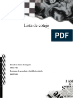 Lista Cotejo