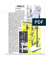 hand powered drill press