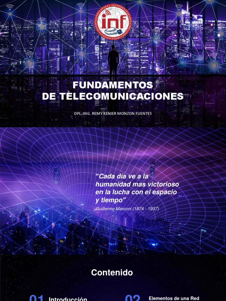 Fundamentos de Telecomunicación | PDF | Medio de transmision | Red de ...