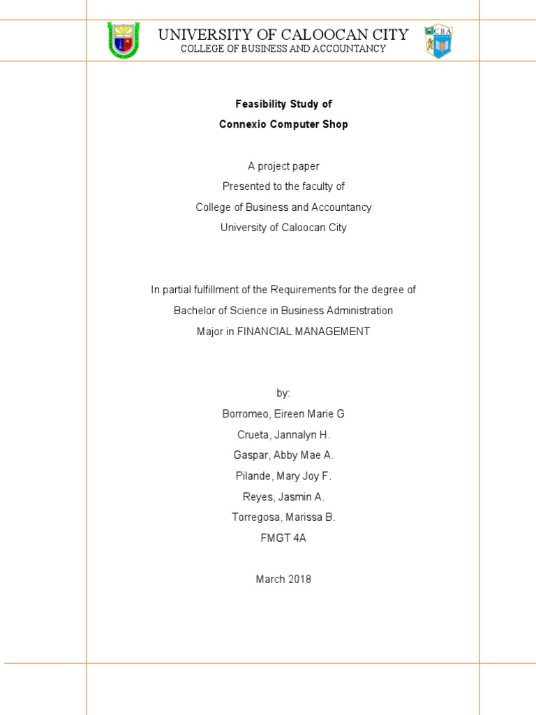 Feasibility of Computer Shop | PDF | Expense
