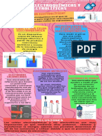 Infografía Verde Agua Oscuro y Rosa Tipográfica de Las 7 Maravillas de Argentina