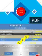 Materi 1 - Struktur Hirarki Basis Data