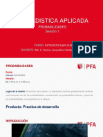 SESION 1. Probabilidades PFA