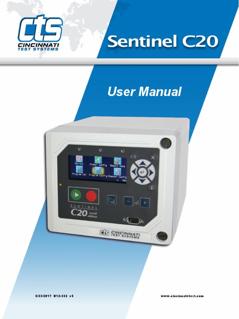 User Manual C20WE ENG v5 (B12-332) 05-23-2017 | PDF | Electrical ...