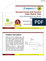 Modul 4 - Simulasi Proses Alat Penukar Kalor Shell Tube - Mahasiswa