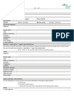 Application Form for Saxion University