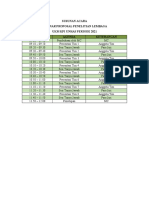 Susunan Acara Seminar Proposal Penelitian Lembaga 2021