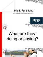 Unit 4. Functions Presentation
