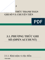 Chuong 3. Phương thức TT ghi sổ và chuyển tiền