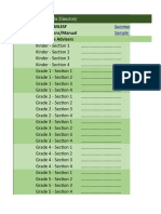 Mlesf Summary Matrix Form Elementary v3.1