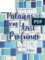 Palavras em Azul Profundo - Cath Crowley